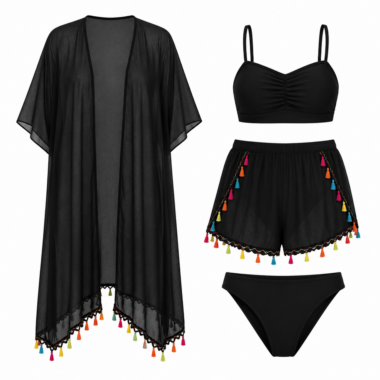 Conjunto Biquíni 4 Peças Carla