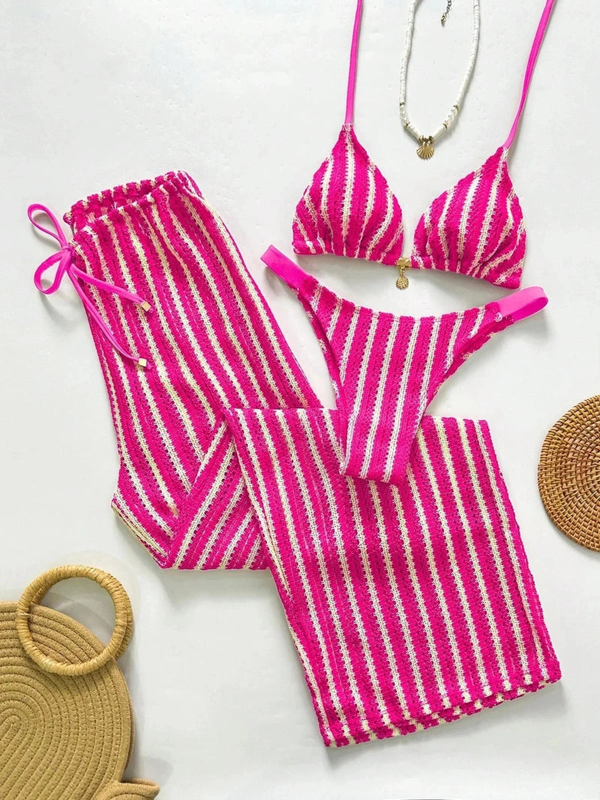Conjunto Biquíni 3 Peças Caroly