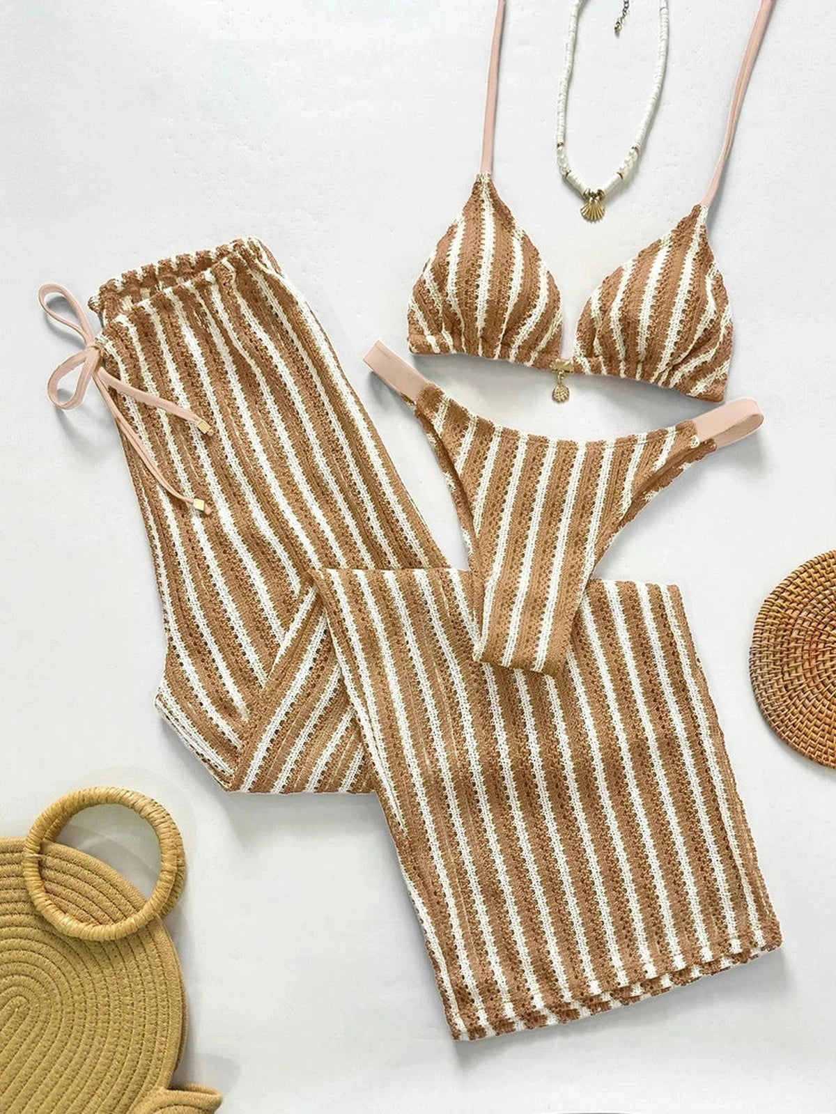 Conjunto Biquíni 3 Peças Caroly