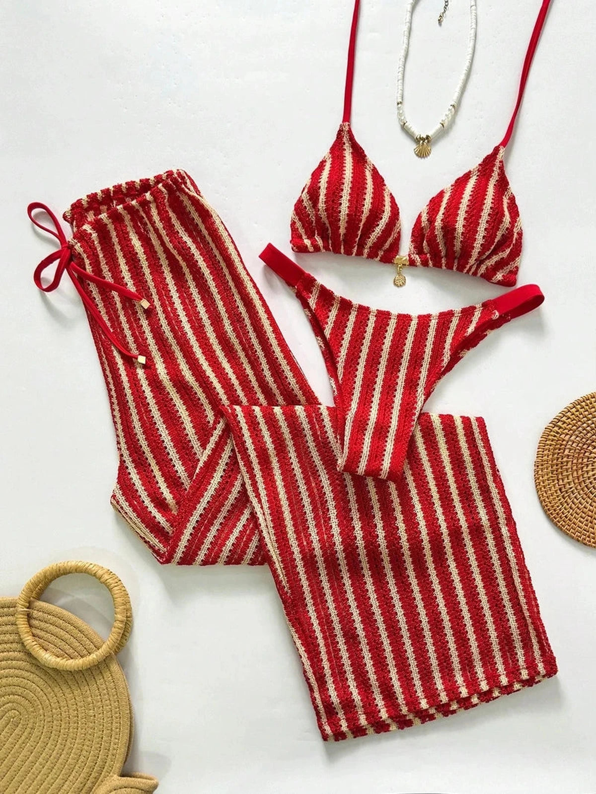 Conjunto Biquíni 3 Peças Caroly