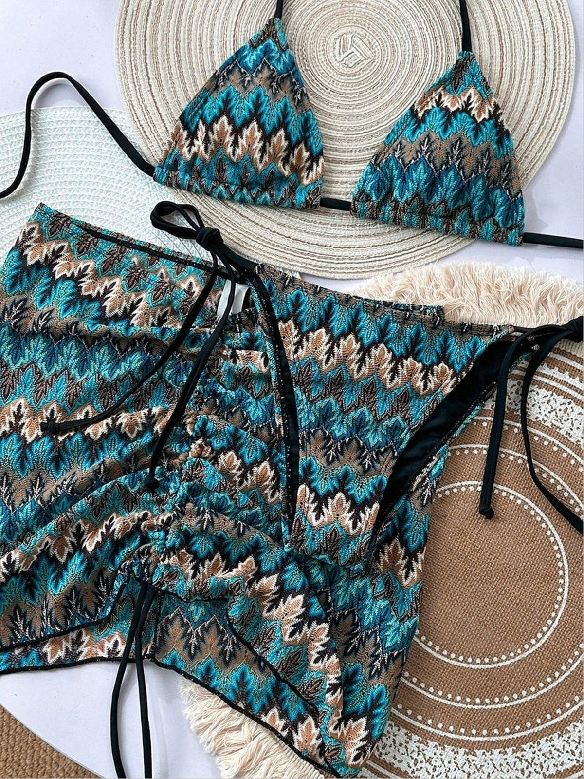 Conjunto Biquíni 3 Peças Celina