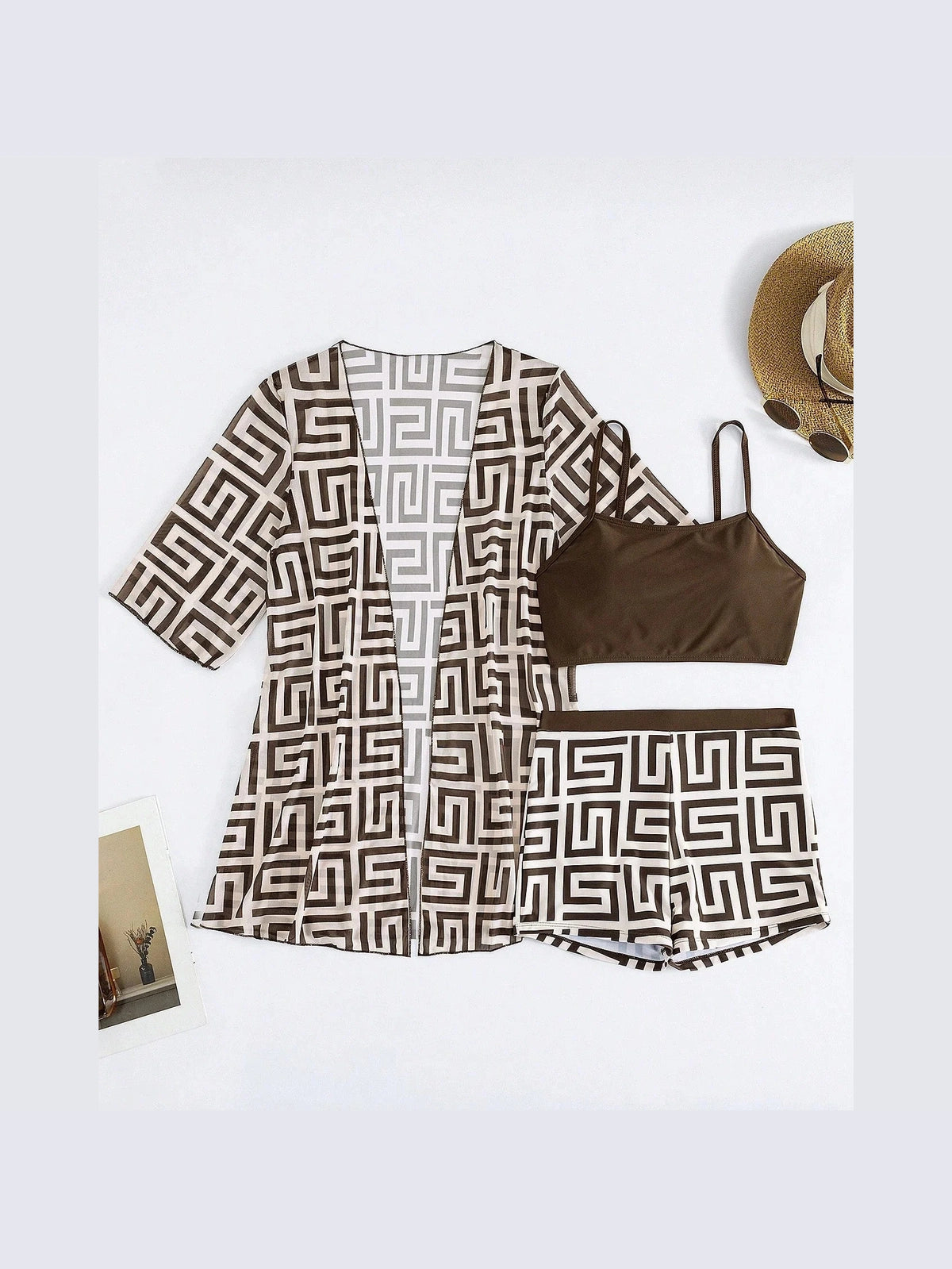Conjunto Biquíni 3 Peças Íris