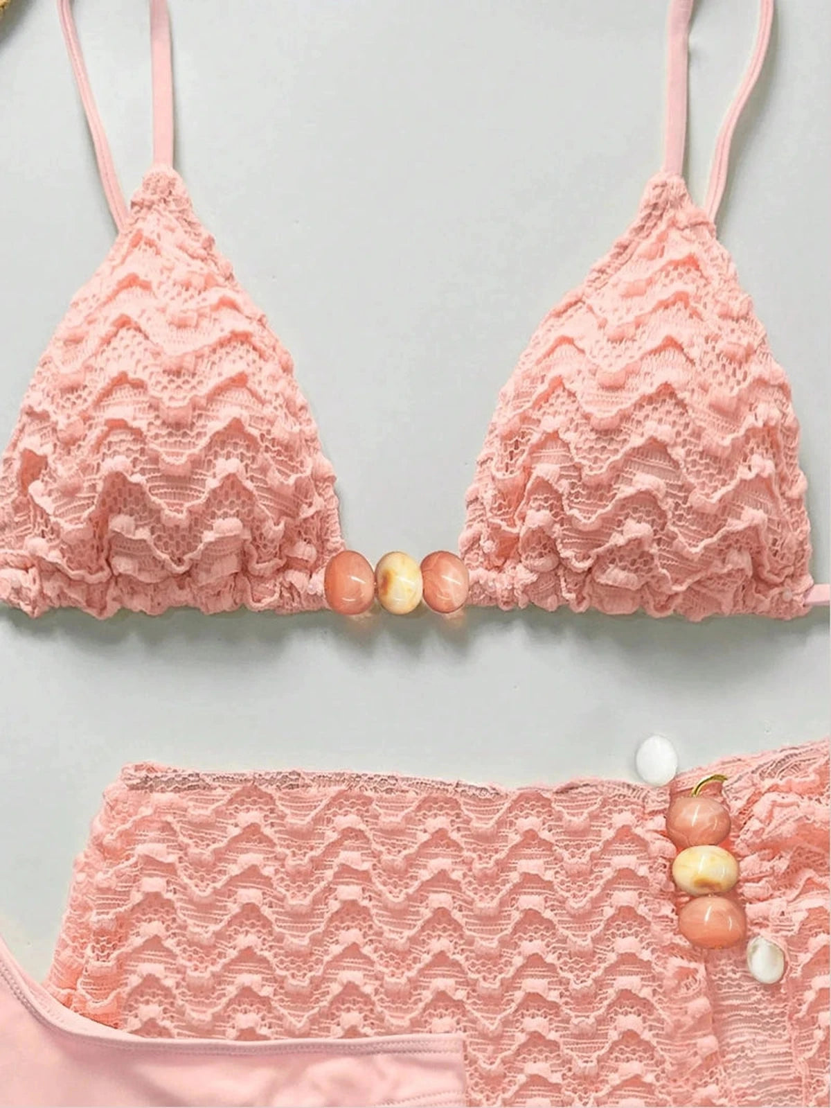 Conjunto Biquíni 3 Peças Pérola