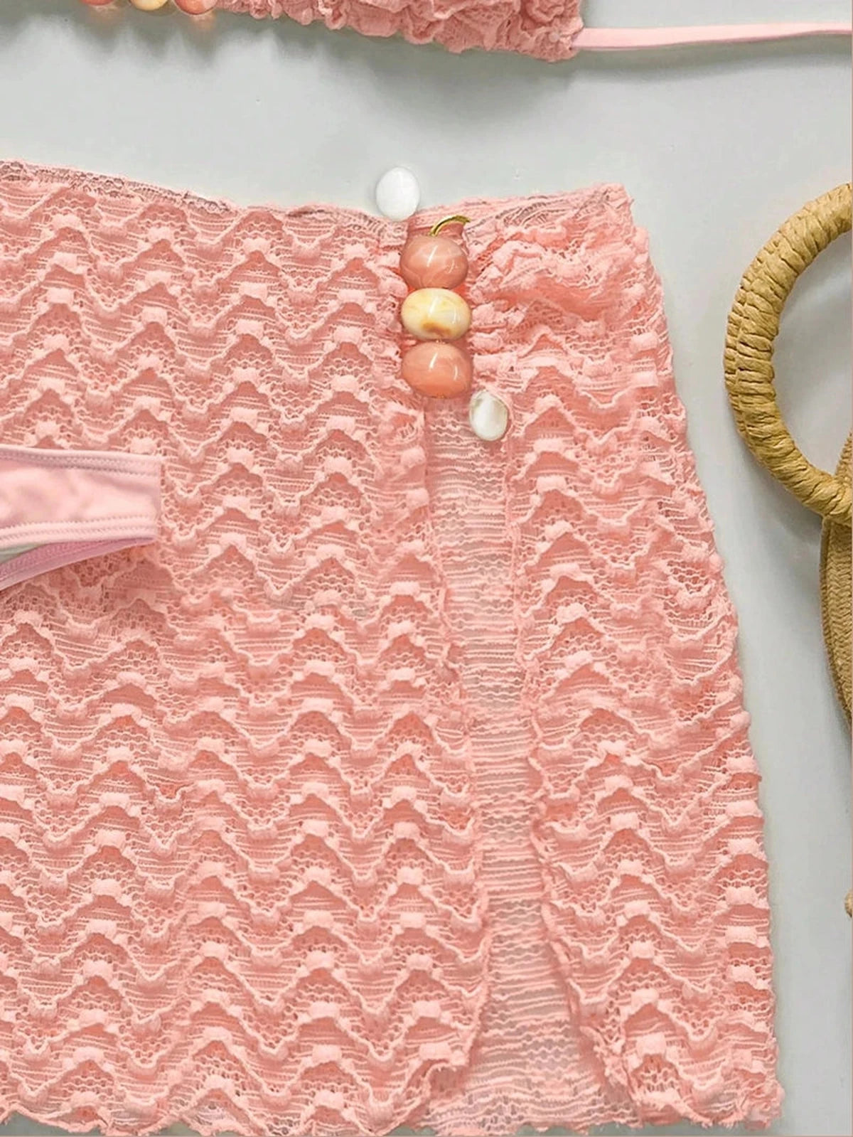Conjunto Biquíni 3 Peças Pérola