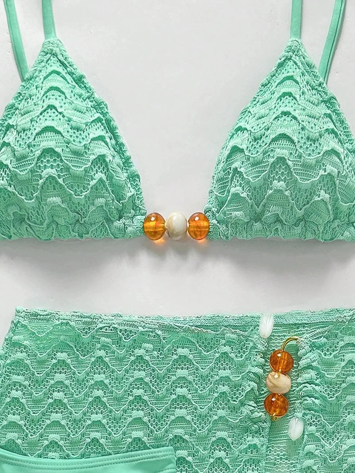 Conjunto Biquíni 3 Peças Pérola