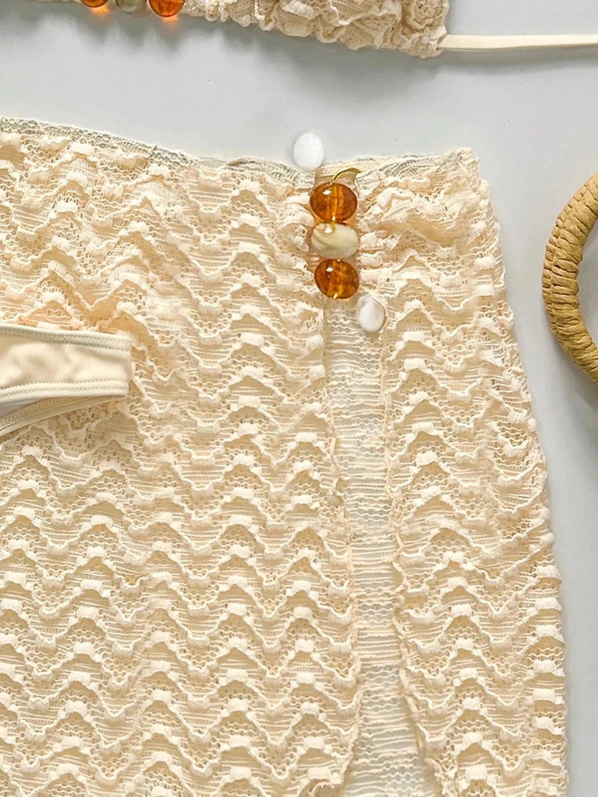 Conjunto Biquíni 3 Peças Pérola