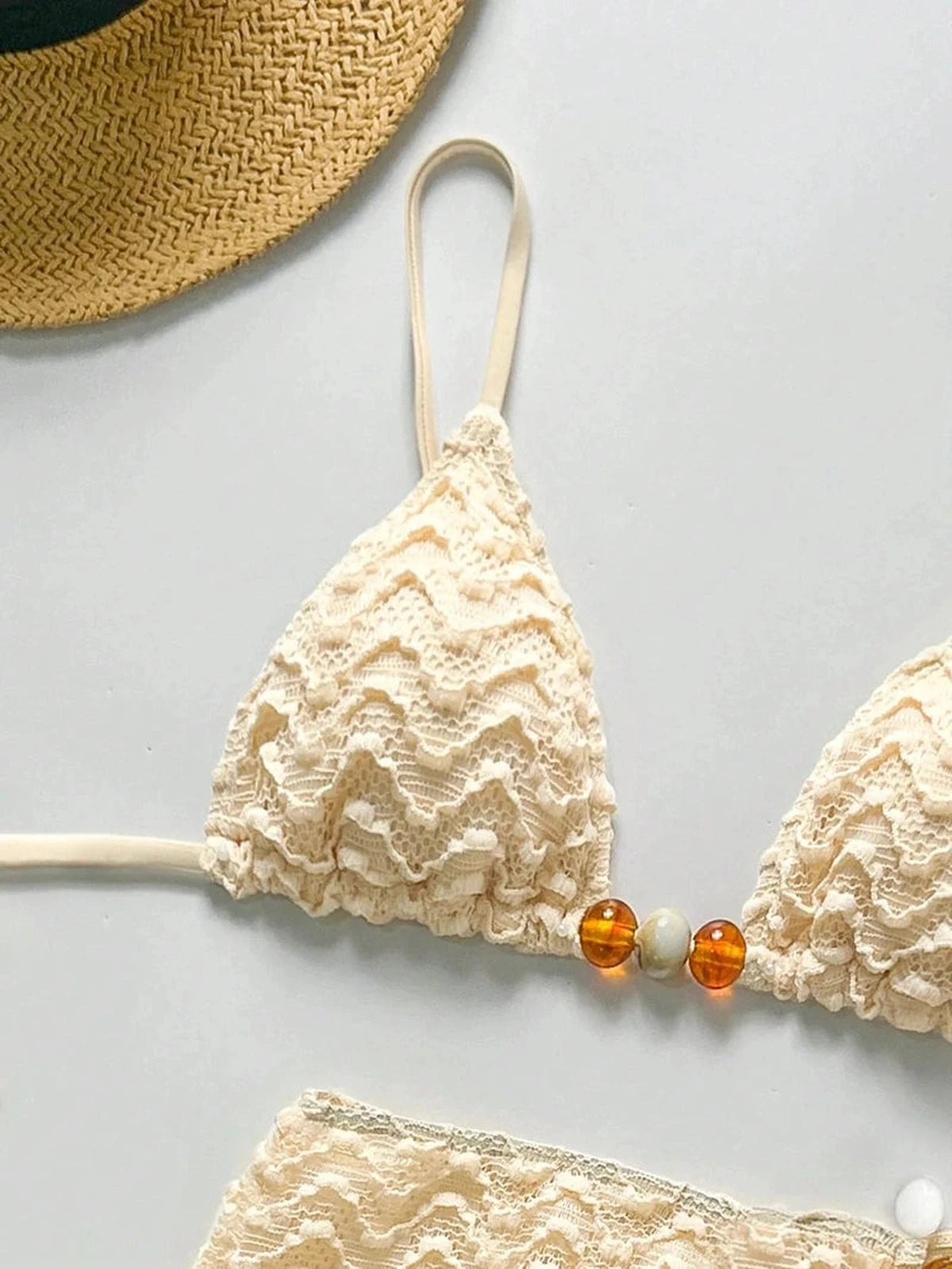 Conjunto Biquíni 3 Peças Pérola