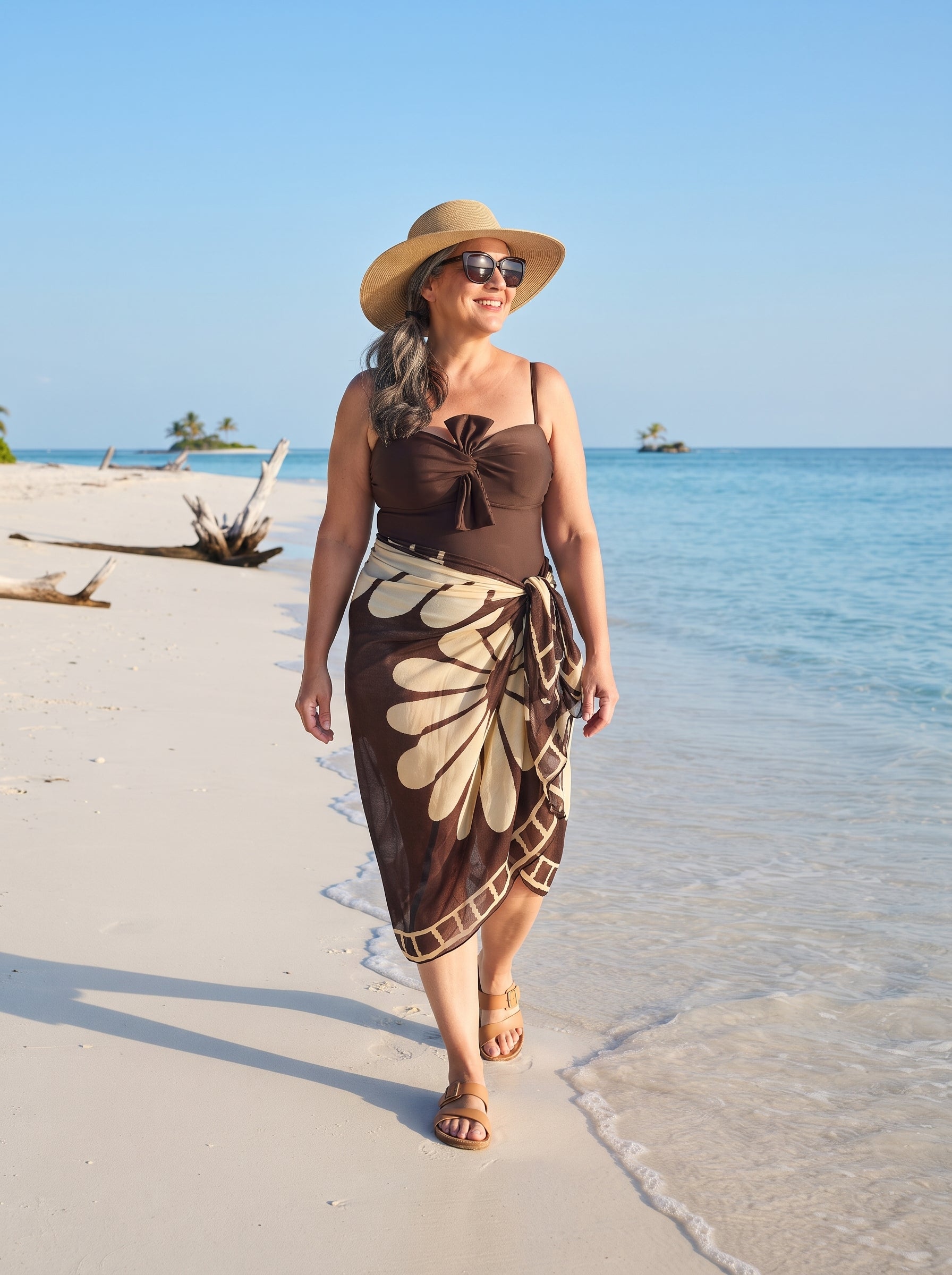 Conjunto Luxo Maiô + Saia Penelope