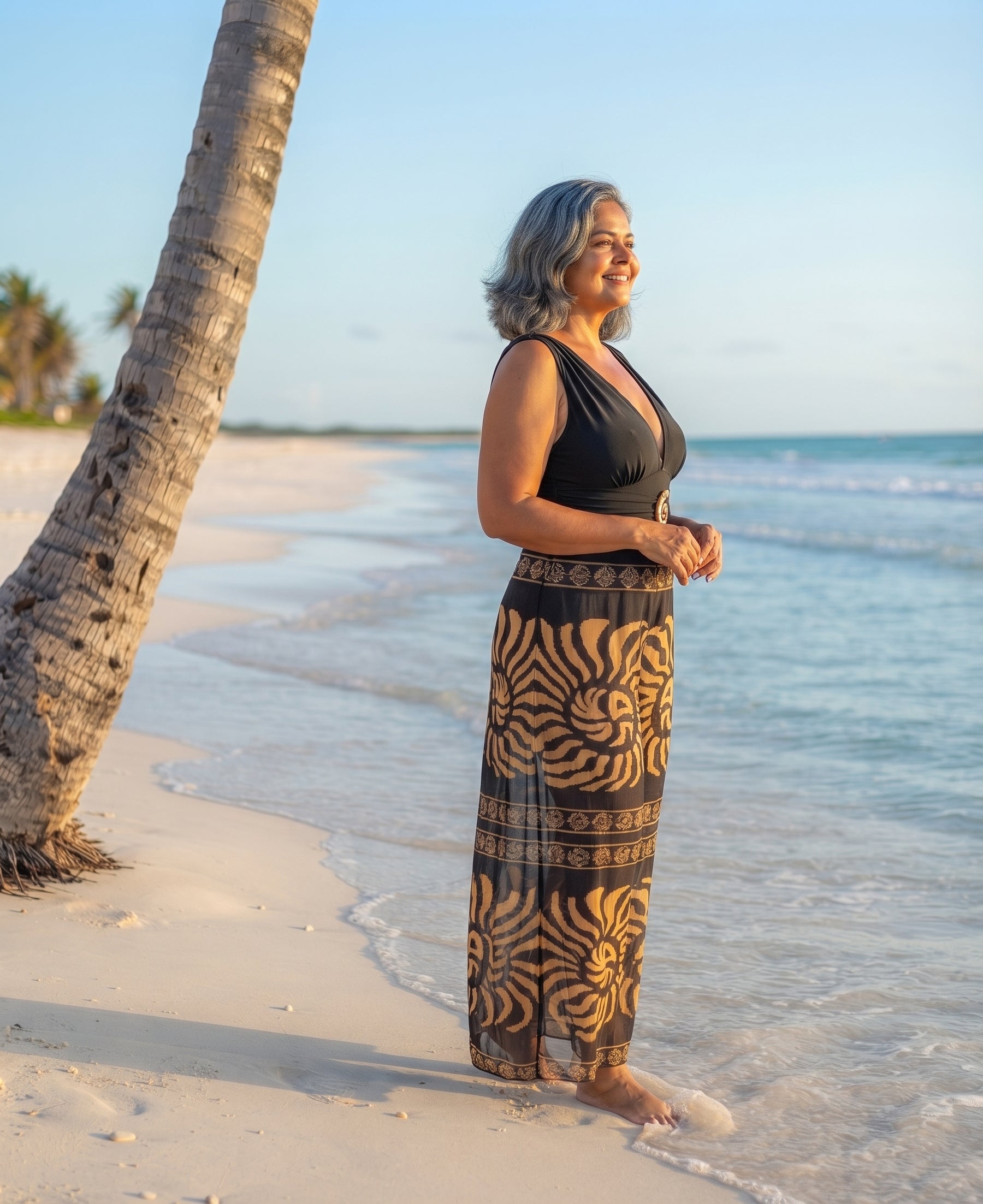 Conjunto Luxo Maiô + Calça Soraya