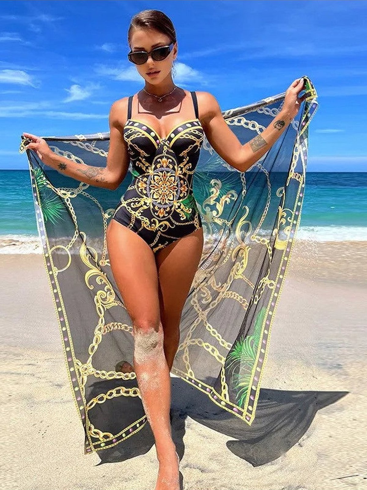 Maiô + Saída de Praia Donna