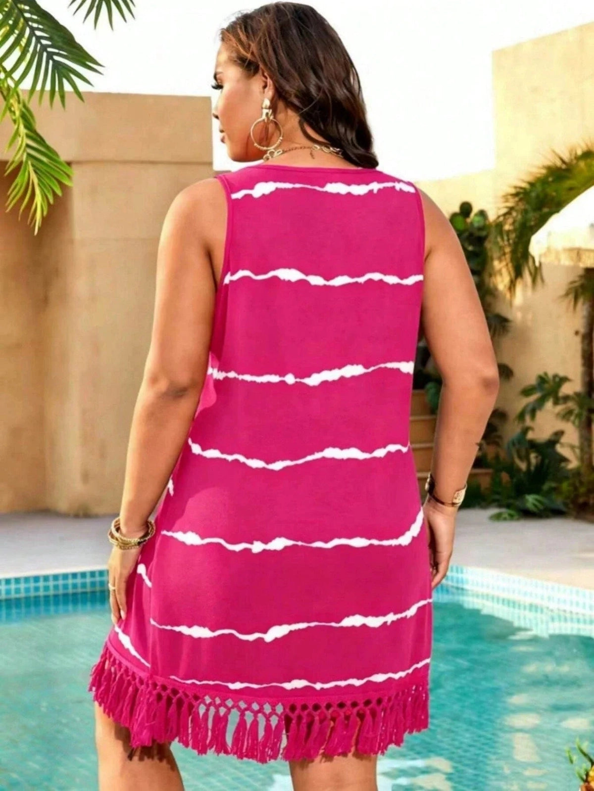 Saída de Praia Plus Size Daphne