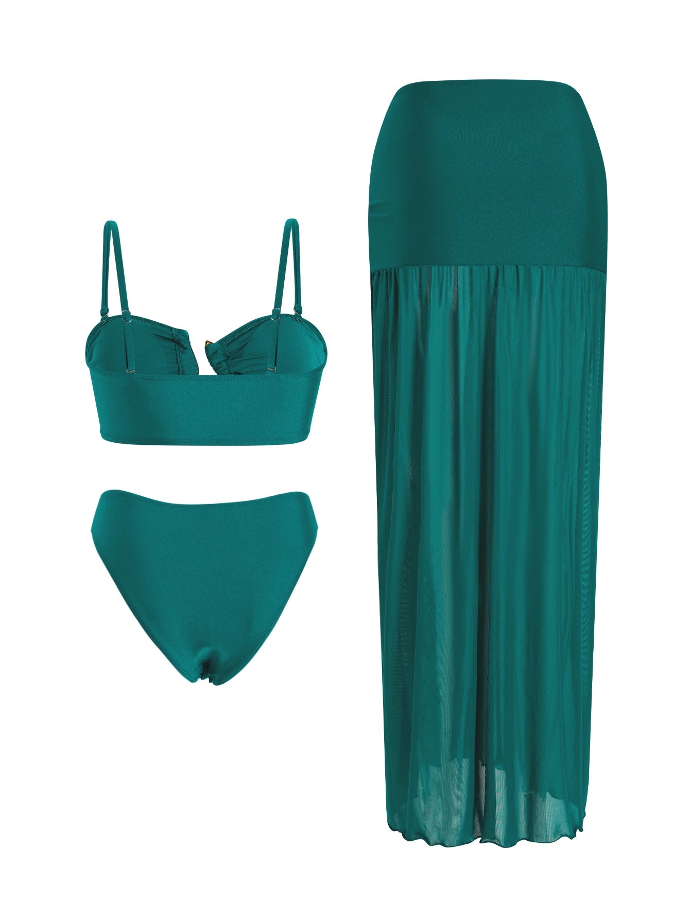 Conjunto Luxo Biquíni + Saia Catarina