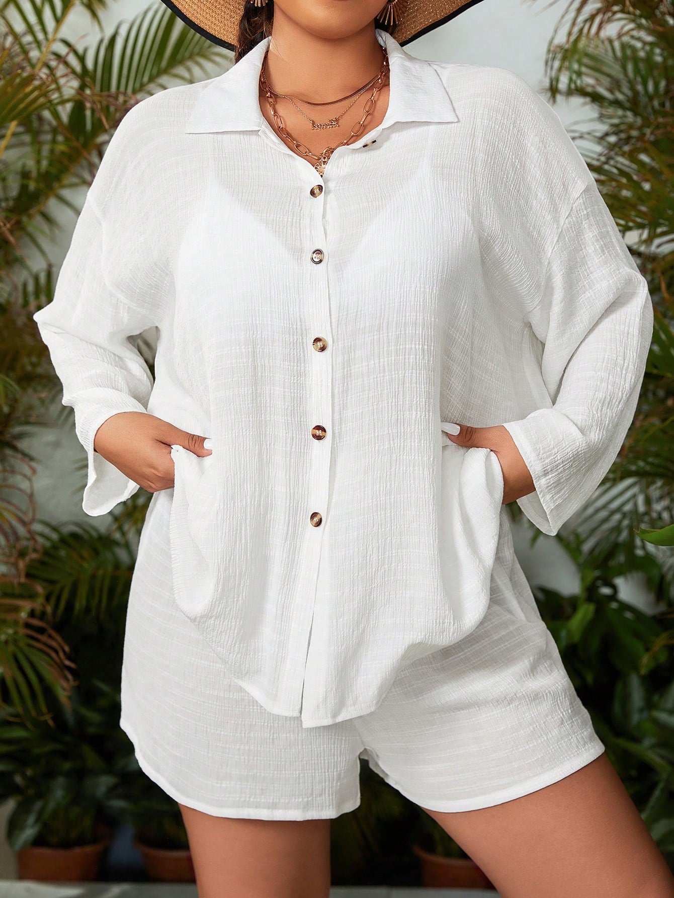 Conjunto 2 Peças Plus Size Marina