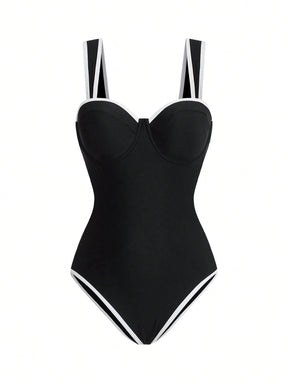 Conjunto Luxo Maiô + Saia Samantha