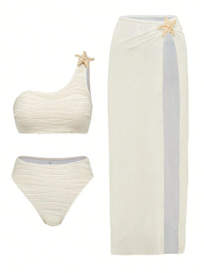 Conjunto Luxo Biquíni + Saia Pamela