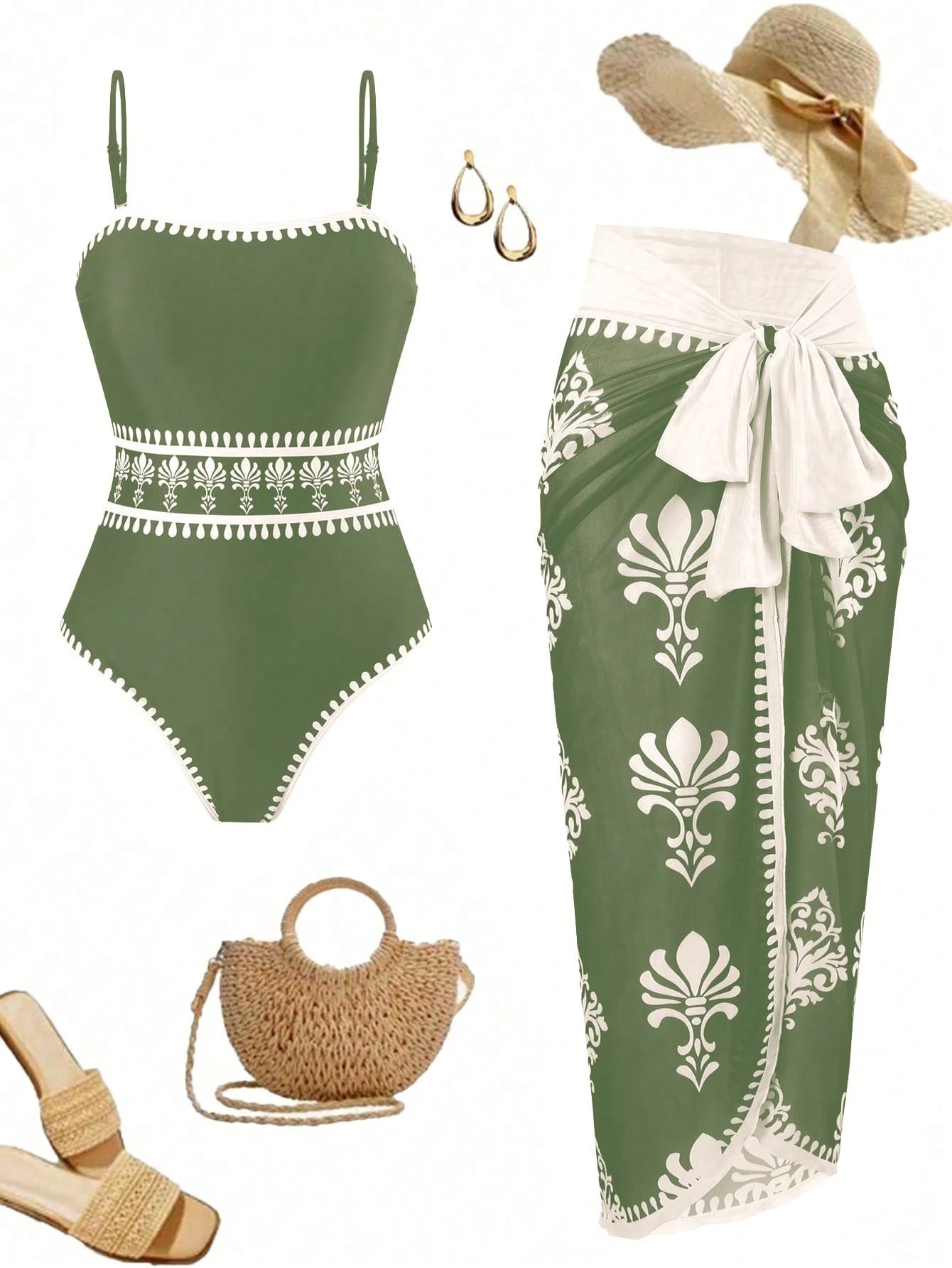 Conjunto Luxo Maiô + Short Marcely