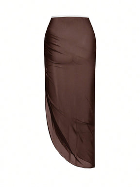 Conjunto Luxo Maiô + Saia Samantha