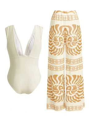 Conjunto Luxo Maiô + Short Soraya