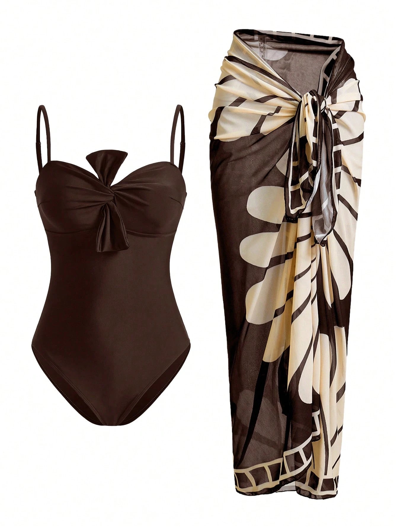 Conjunto Luxo Maiô + Saia Penelope