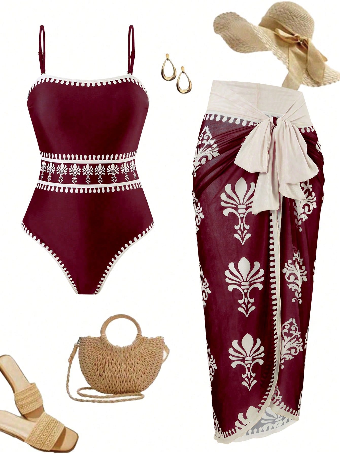 Conjunto Luxo Maiô + Short Marcely