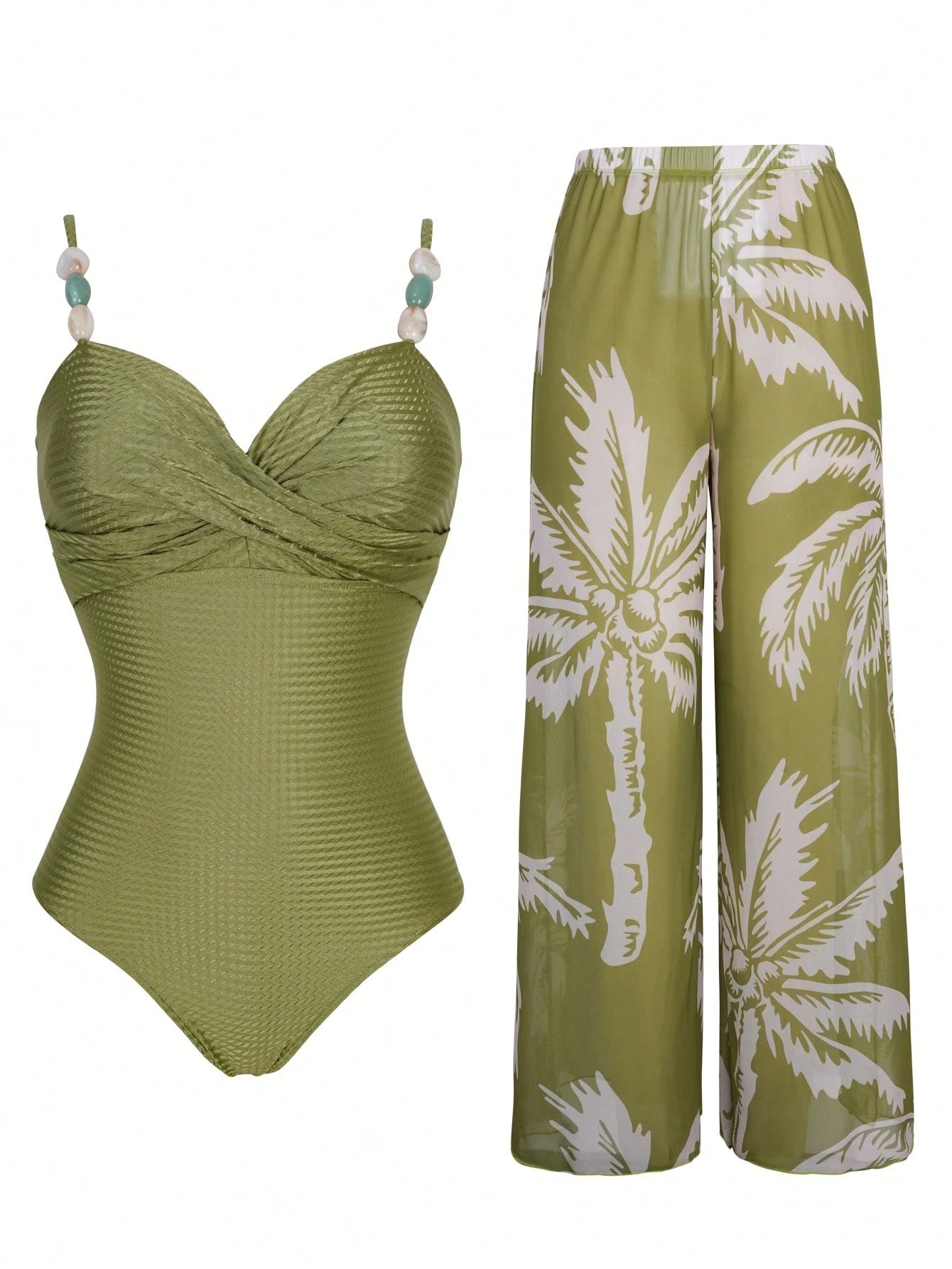 Conjunto Luxo Maiô + Short Sandy