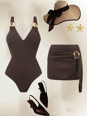 Conjunto Luxo Maiô + Short Penelope