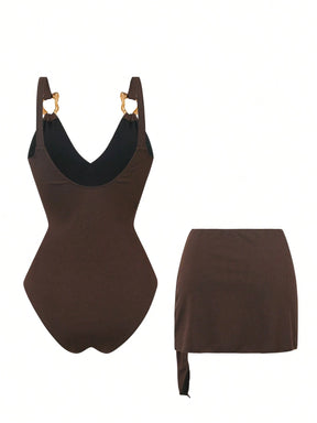Conjunto Luxo Maiô + Short Penelope