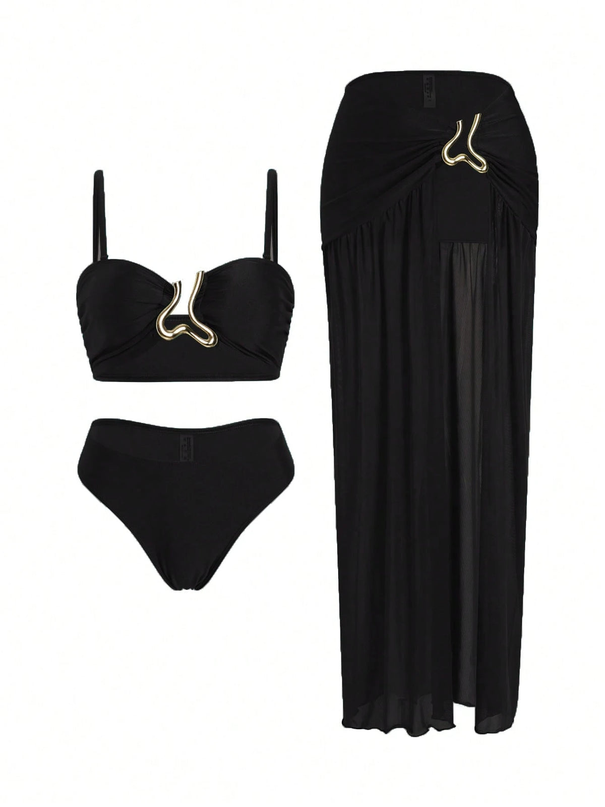 Conjunto Luxo Biquíni + Saia Catarina