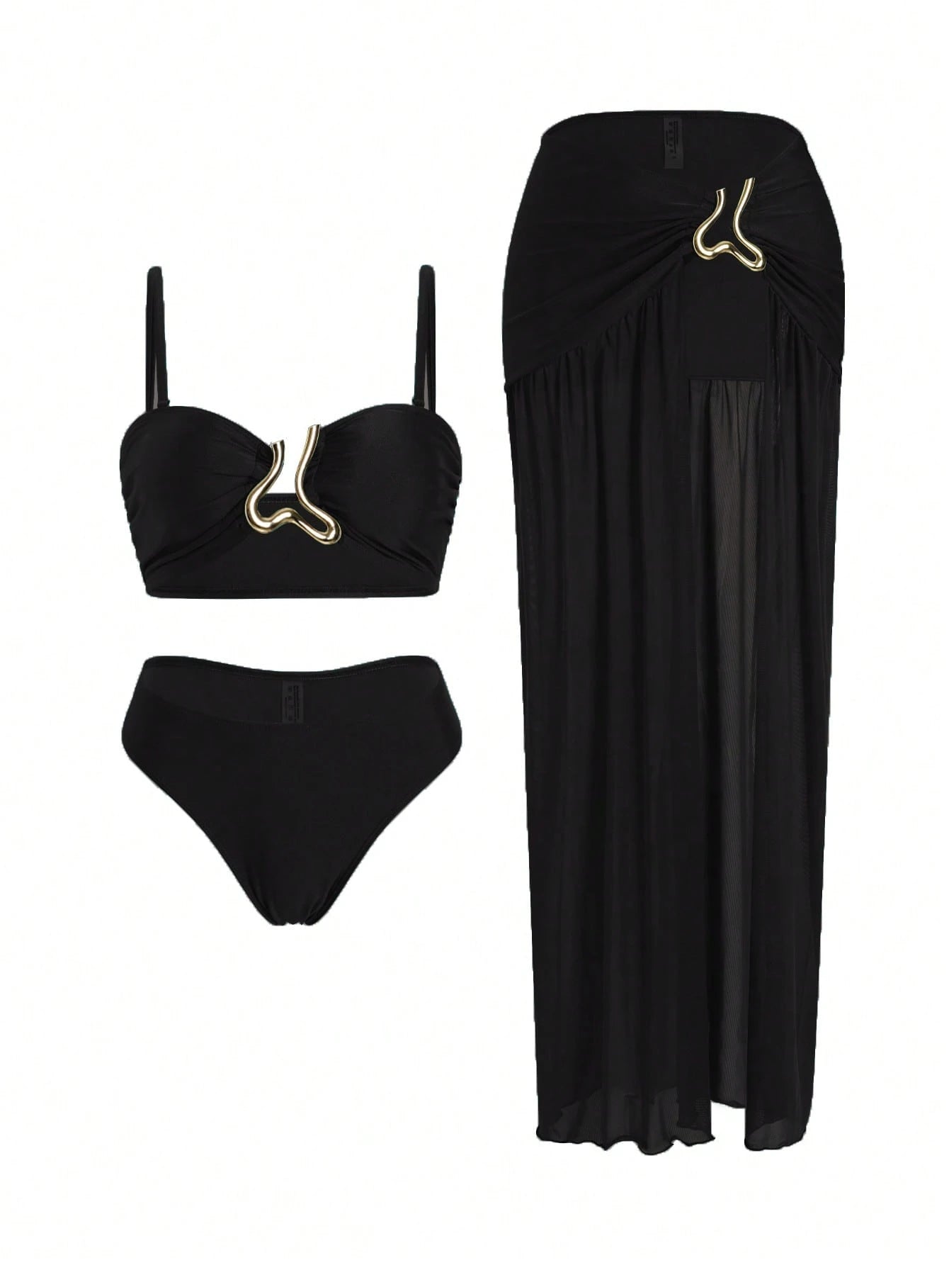 Conjunto Luxo Biquíni + Saia Catarina