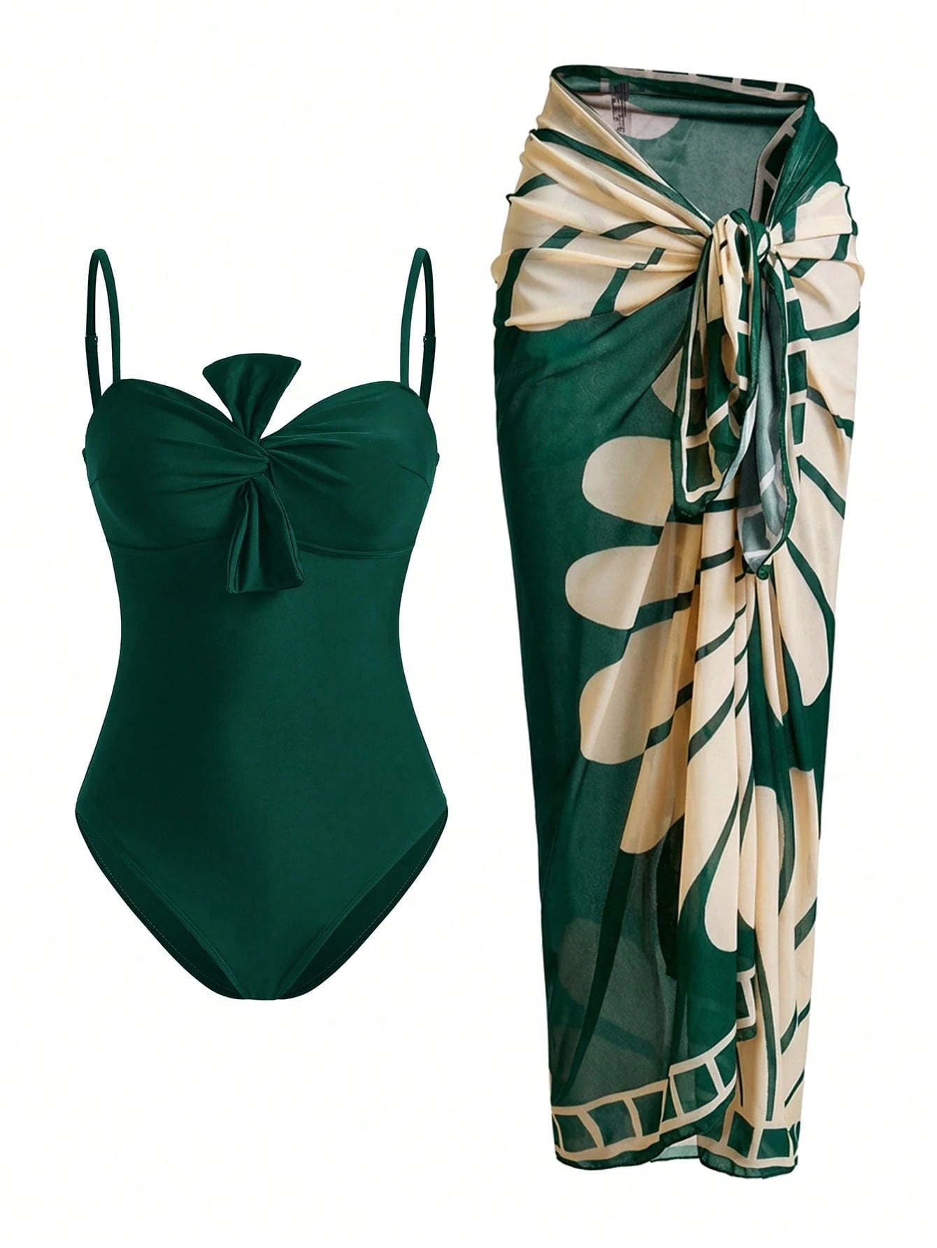 Conjunto Luxo Maiô + Saia Penelope
