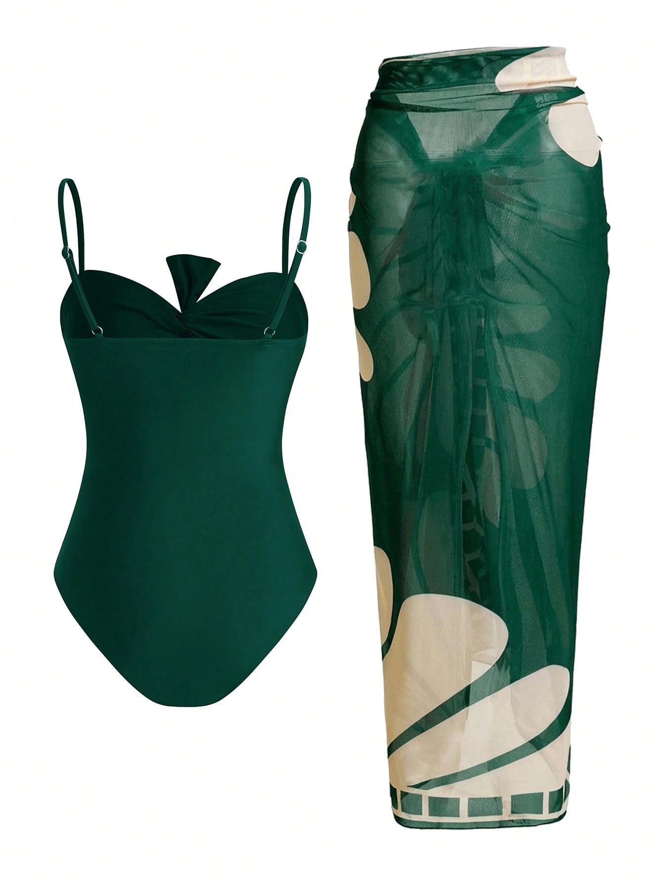 Conjunto Luxo Maiô + Saia Penelope