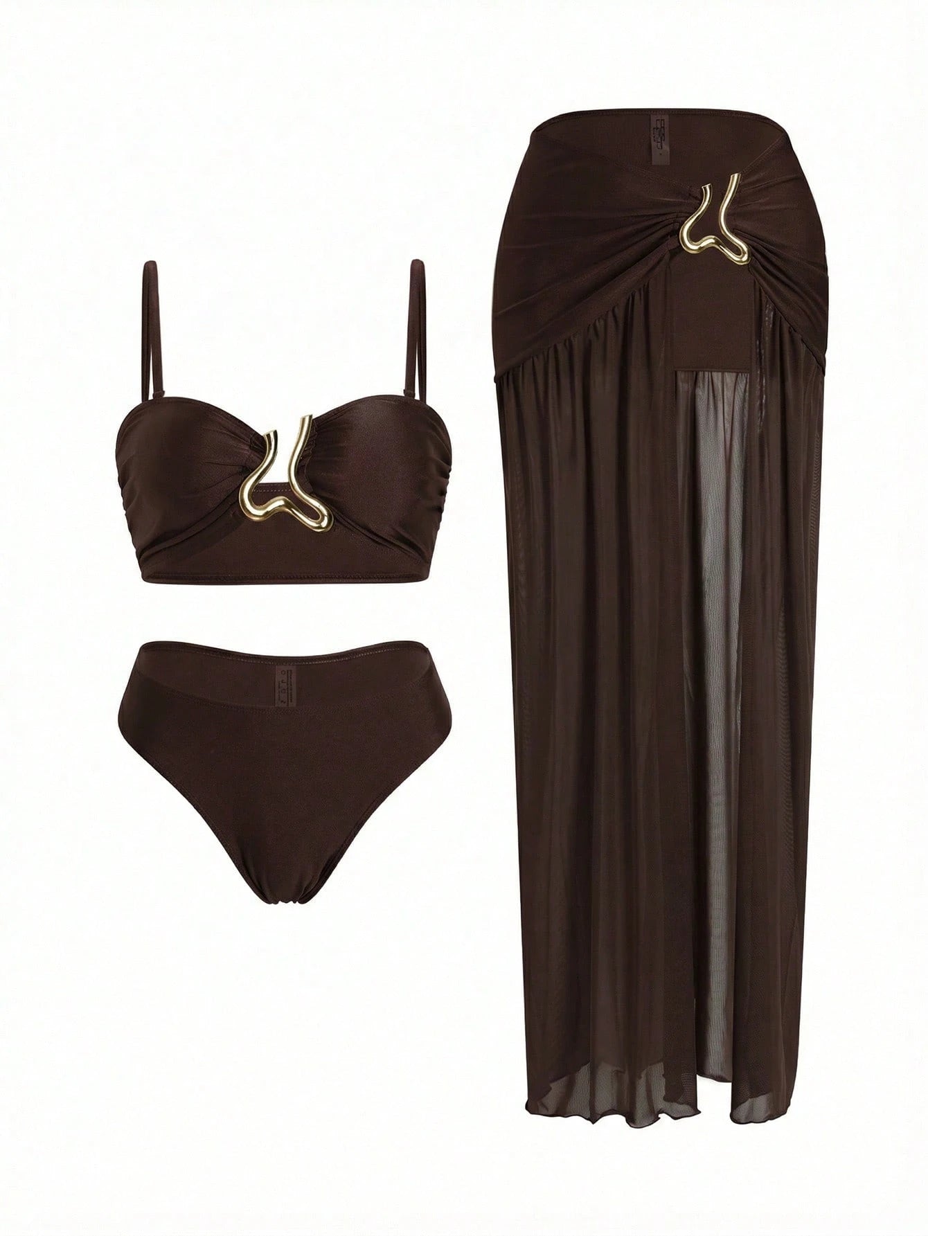 Conjunto Luxo Biquíni + Saia Catarina