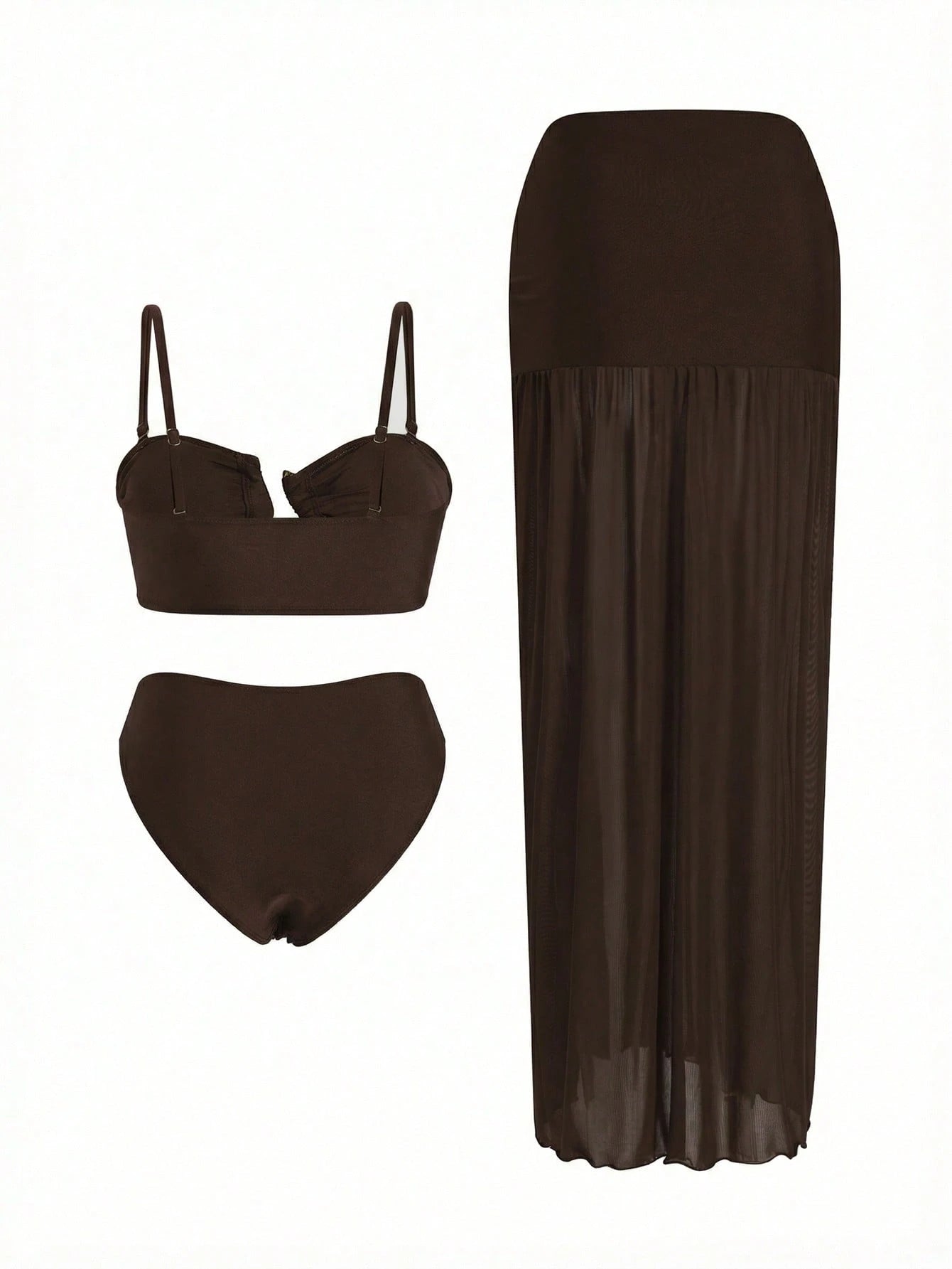 Conjunto Luxo Biquíni + Saia Catarina