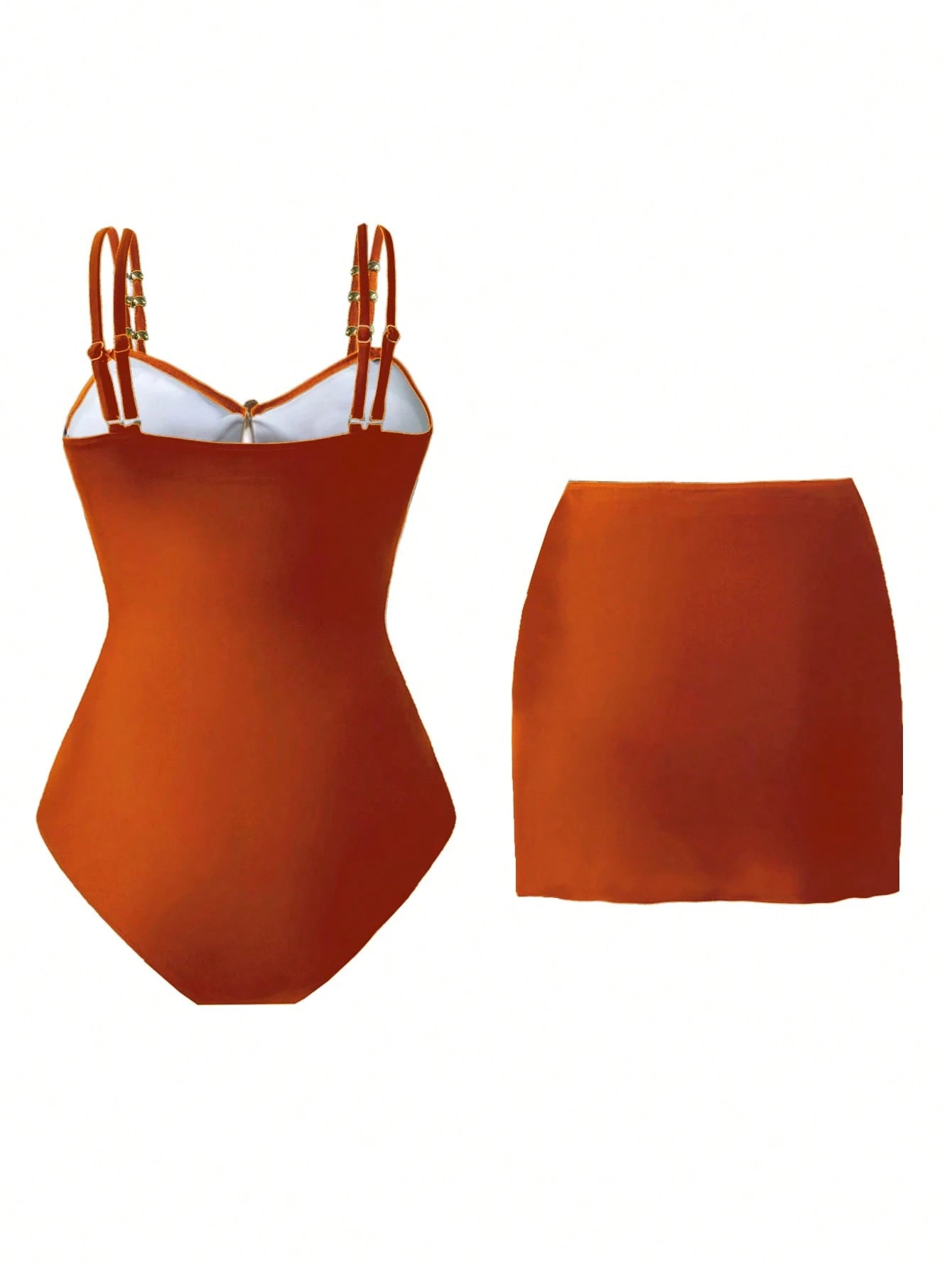 Conjunto Luxo Maiô + Saia Patrícia