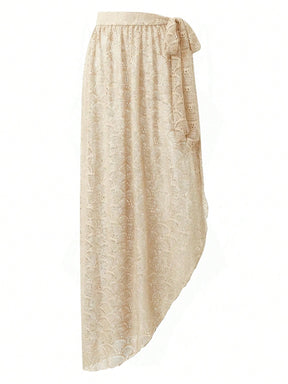 Conjunto Luxo Maiô + Saia Karina
