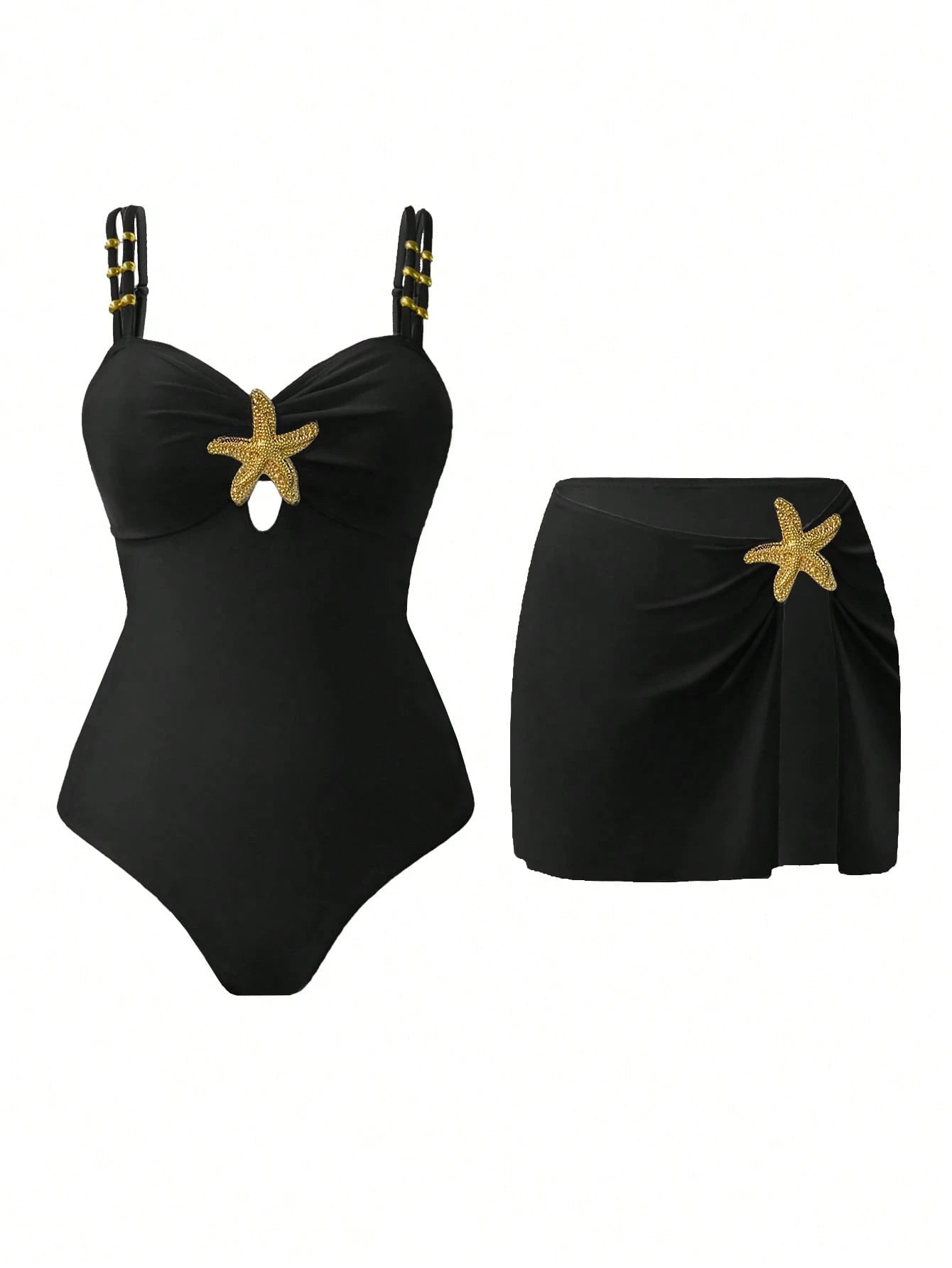Conjunto Luxo Maiô + Saia Patrícia