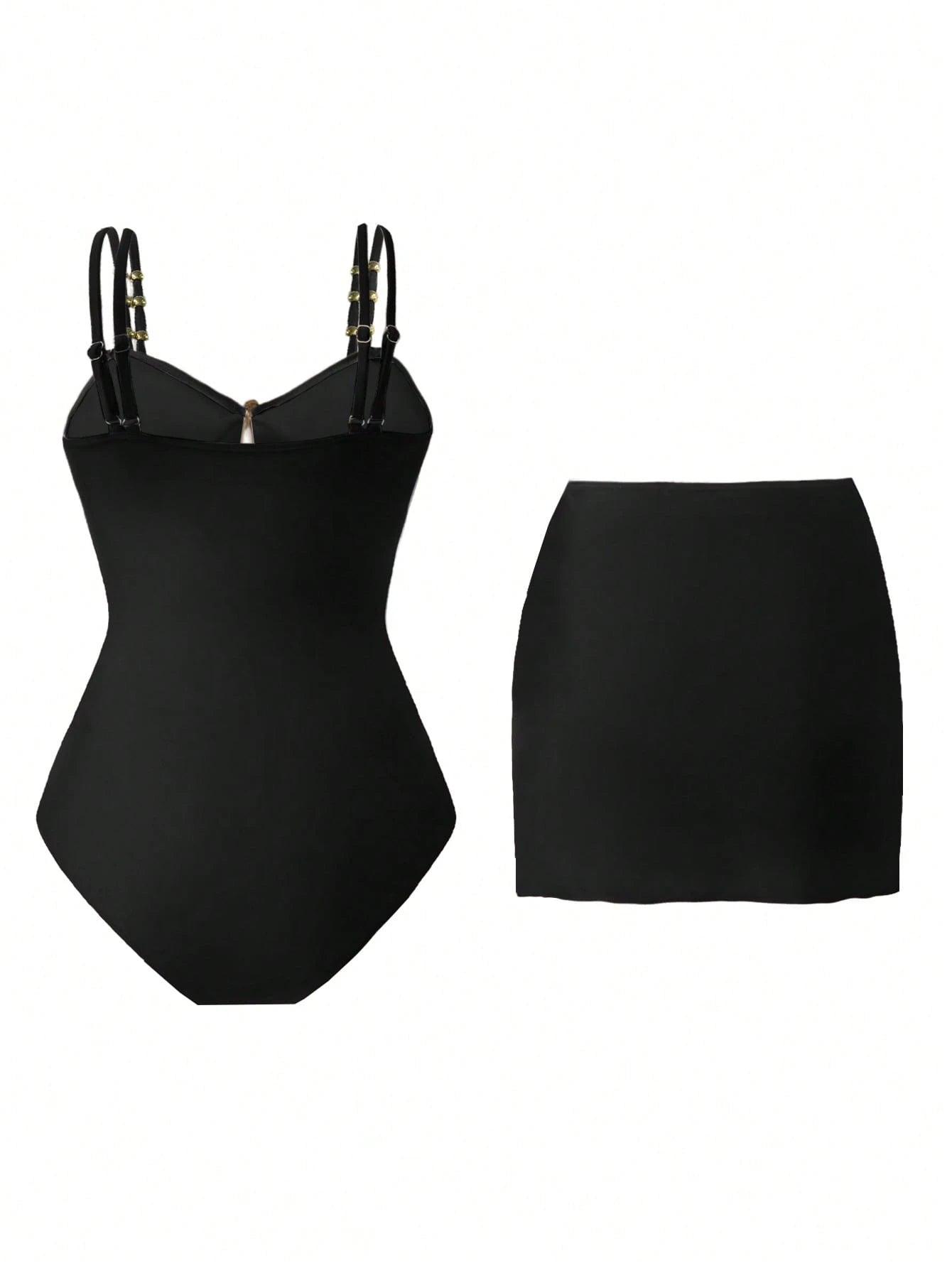 Conjunto Luxo Maiô + Saia Patrícia