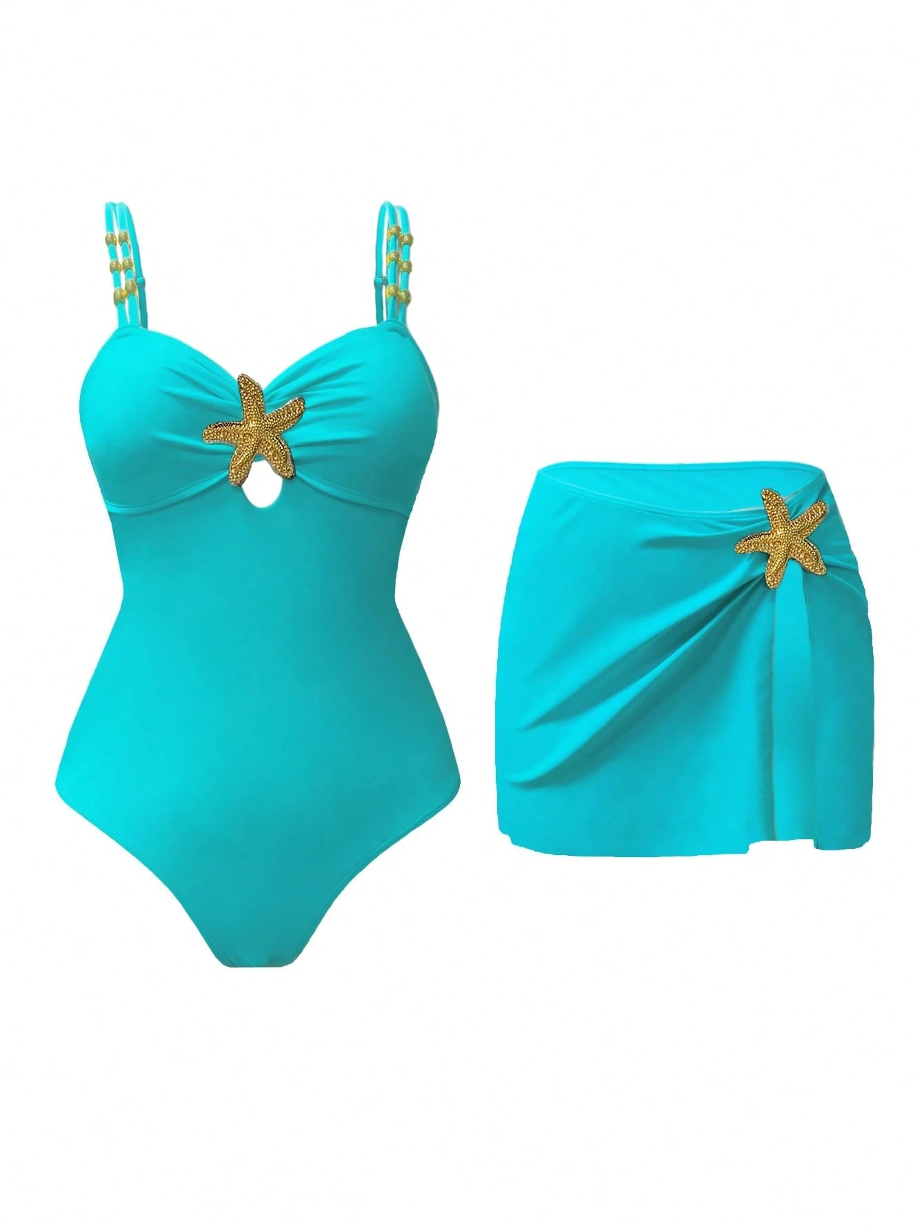 Conjunto Luxo Maiô + Saia Patrícia