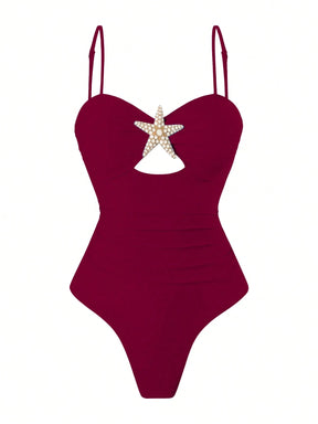 Conjunto Luxo Maiô + Saia Bárbara