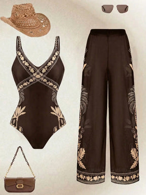 Conjunto Luxo Maiô + Short Carly