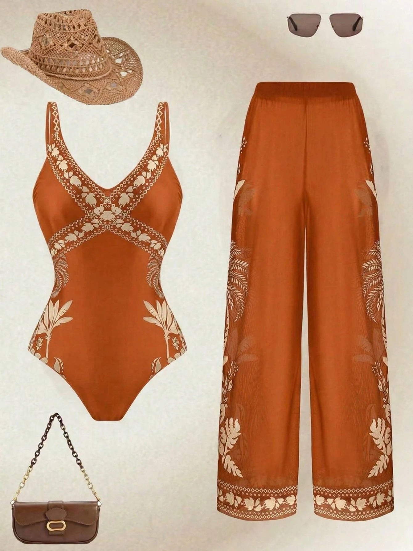 Conjunto Luxo Maiô + Short Carly