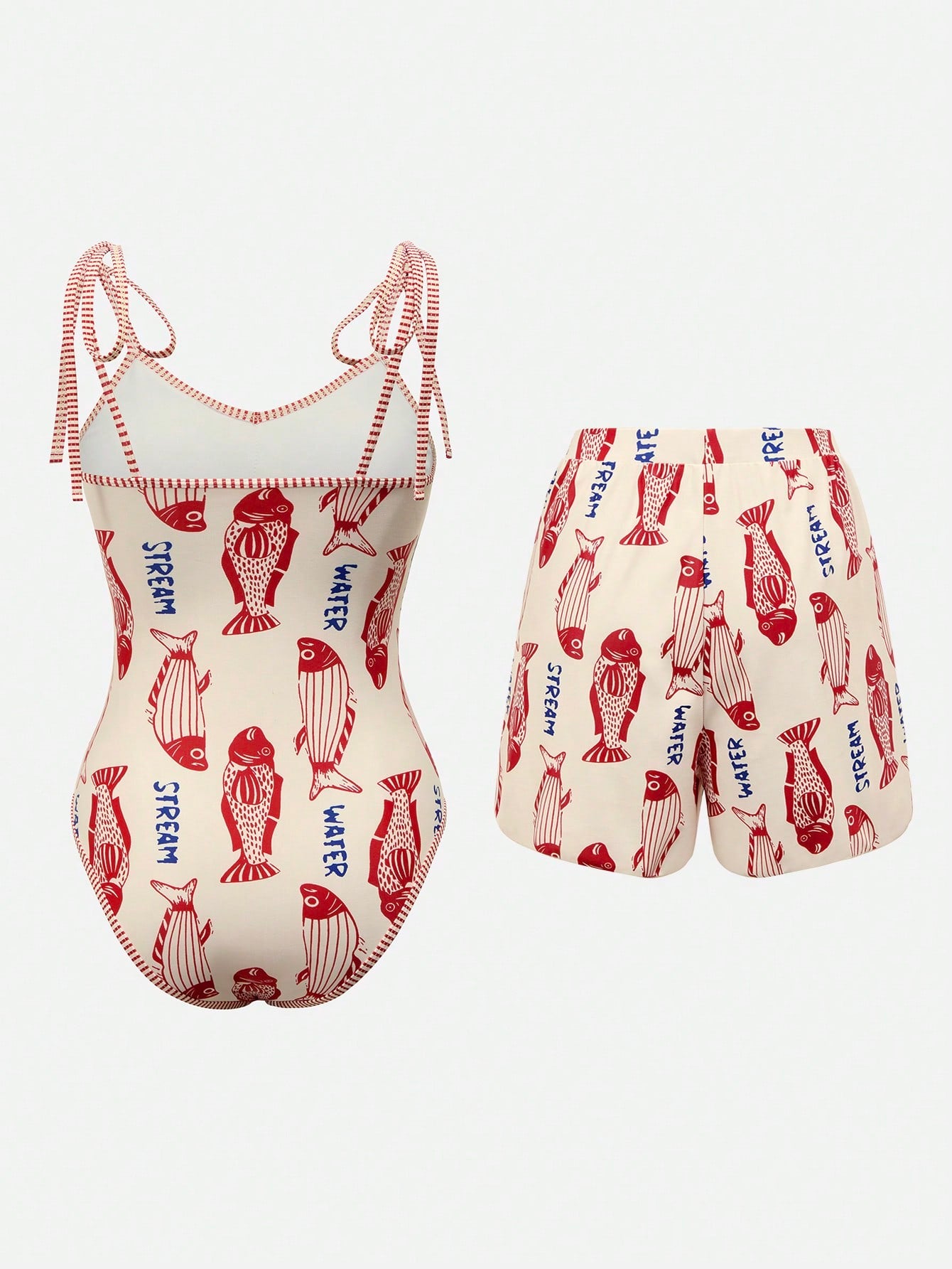 Conjunto Luxo Maiô + Short Bruna