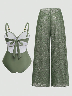 Conjunto Luxo Maiô + Calça Betany
