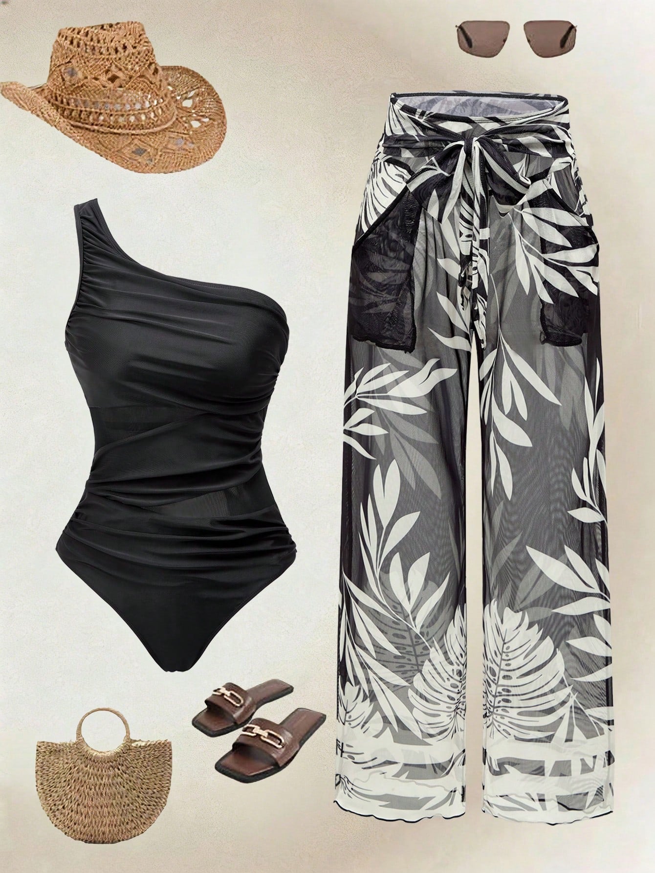 Conjunto Luxo Maiô + Calça Karolina
