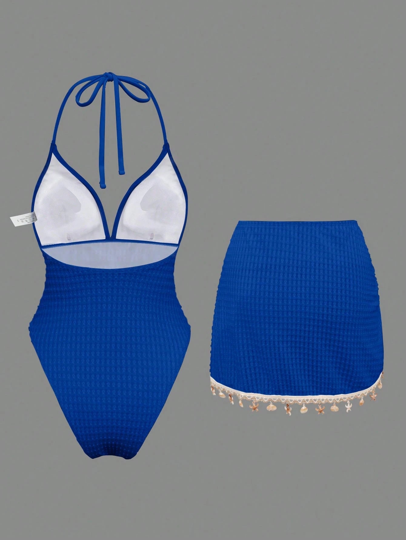Conjunto Luxo Maiô + Saia Beatriz