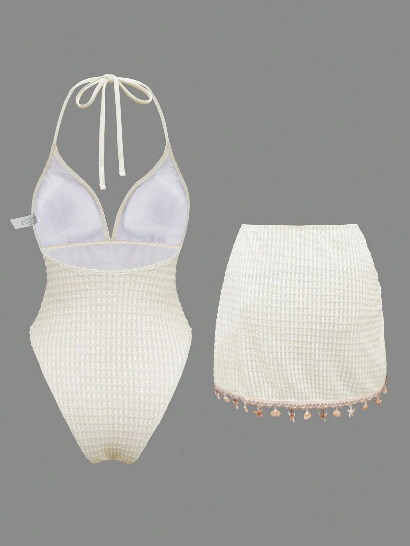 Conjunto Luxo Maiô + Saia Beatriz