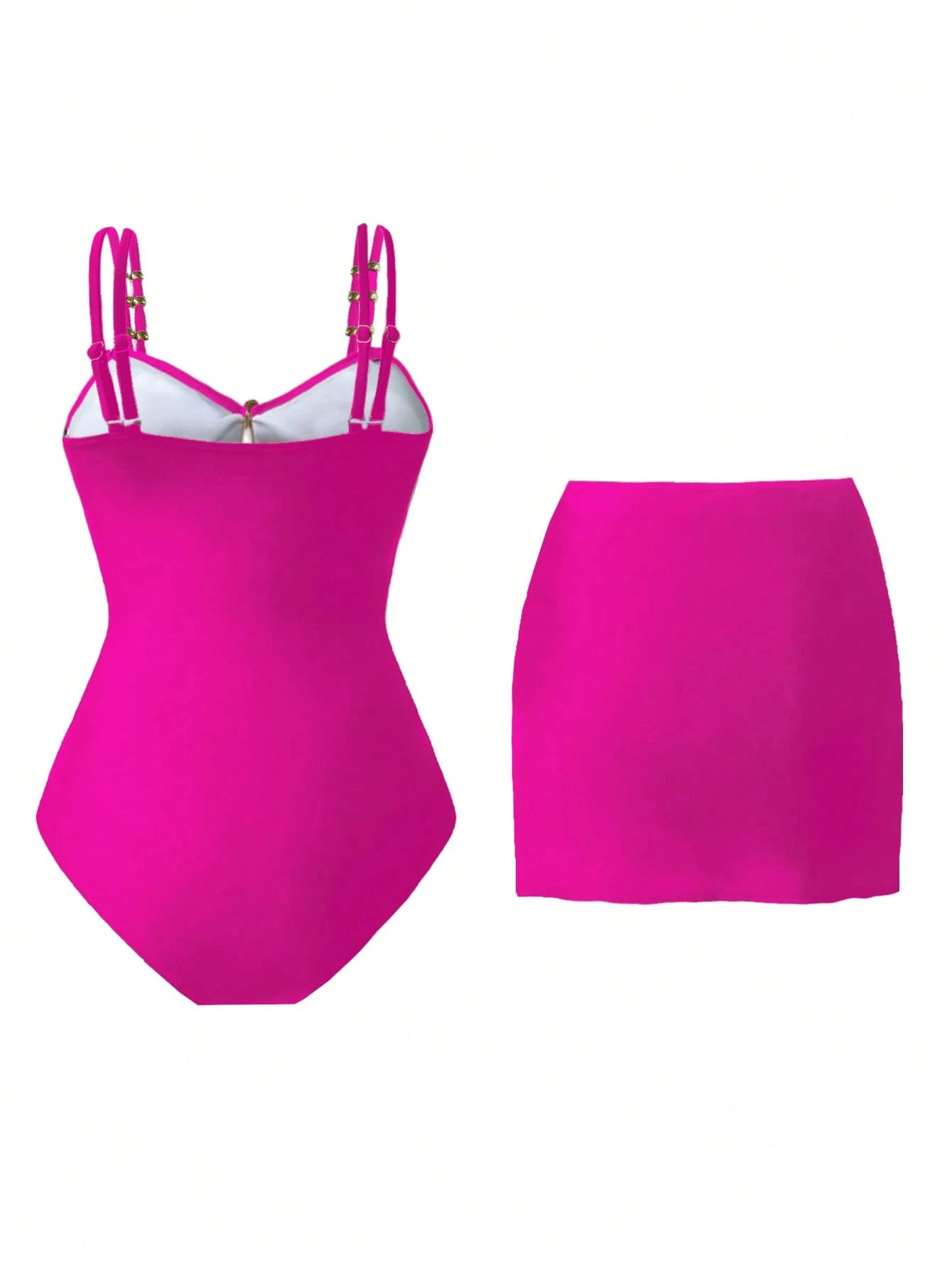 Conjunto Luxo Maiô + Saia Patrícia