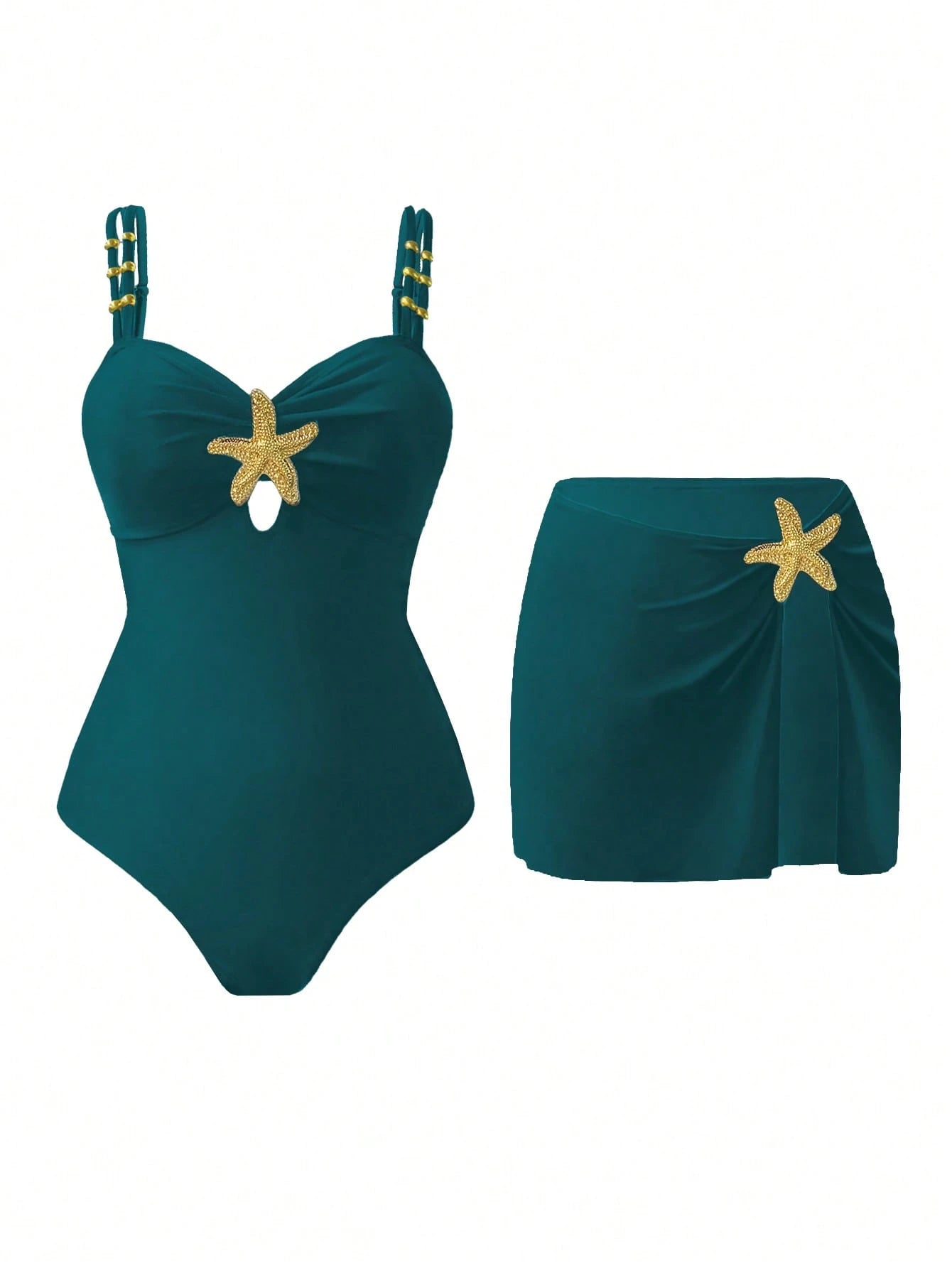 Conjunto Luxo Maiô + Saia Patrícia