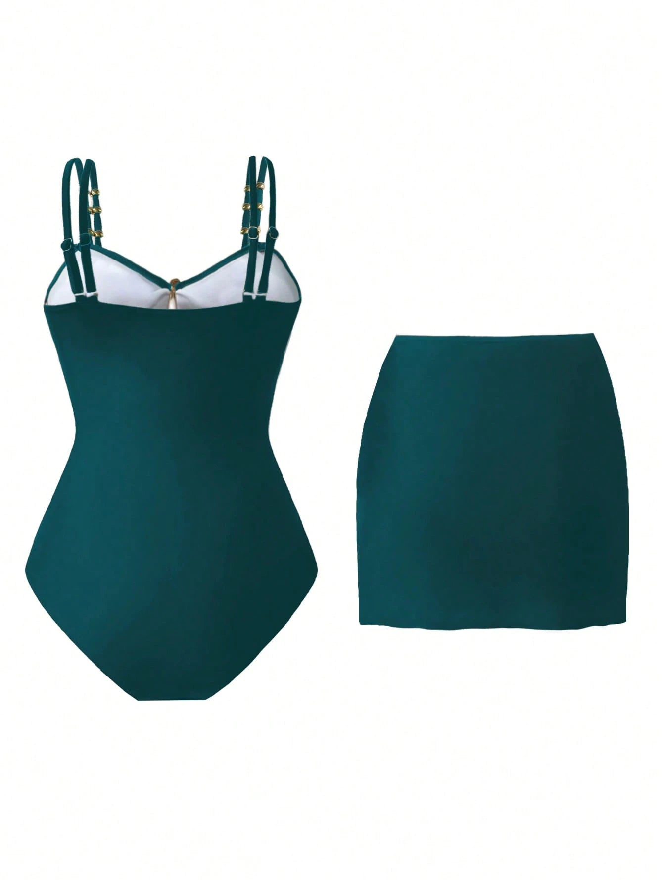Conjunto Luxo Maiô + Saia Patrícia