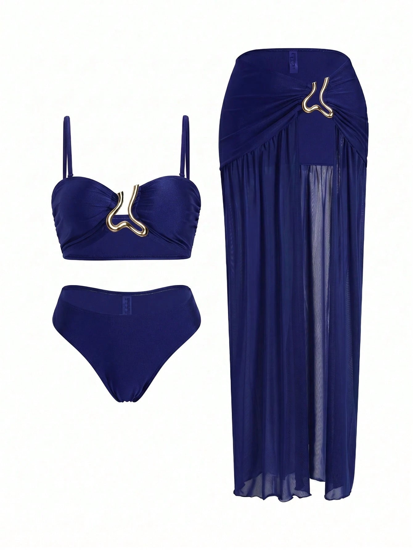 Conjunto Luxo Biquíni + Saia Catarina